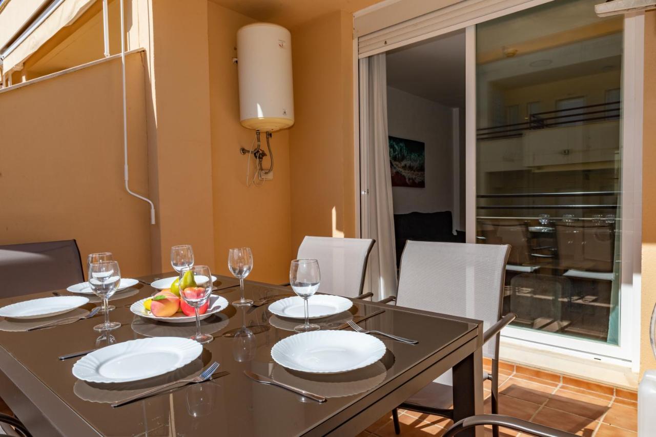לוס קניוס דה מקה Apartamento Sereno 3 - Piscina, Garaje, Terraza Y Playa מראה חיצוני תמונה