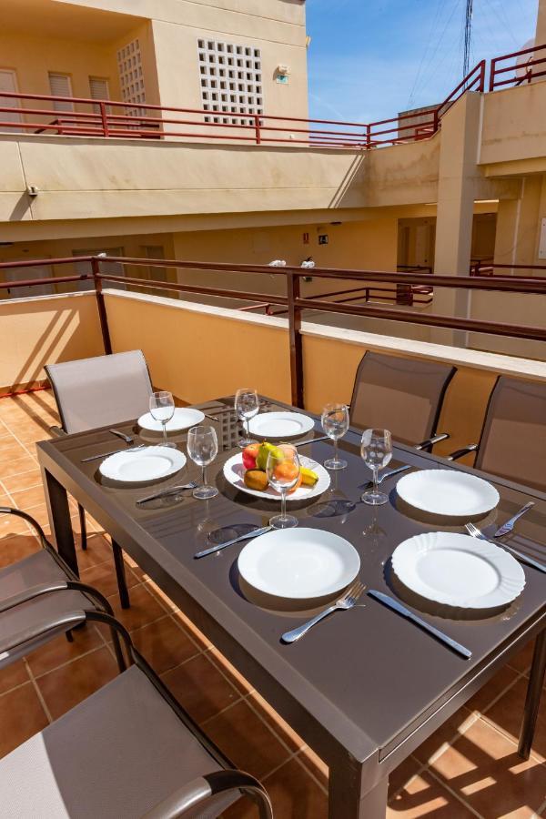 לוס קניוס דה מקה Apartamento Sereno 3 - Piscina, Garaje, Terraza Y Playa מראה חיצוני תמונה